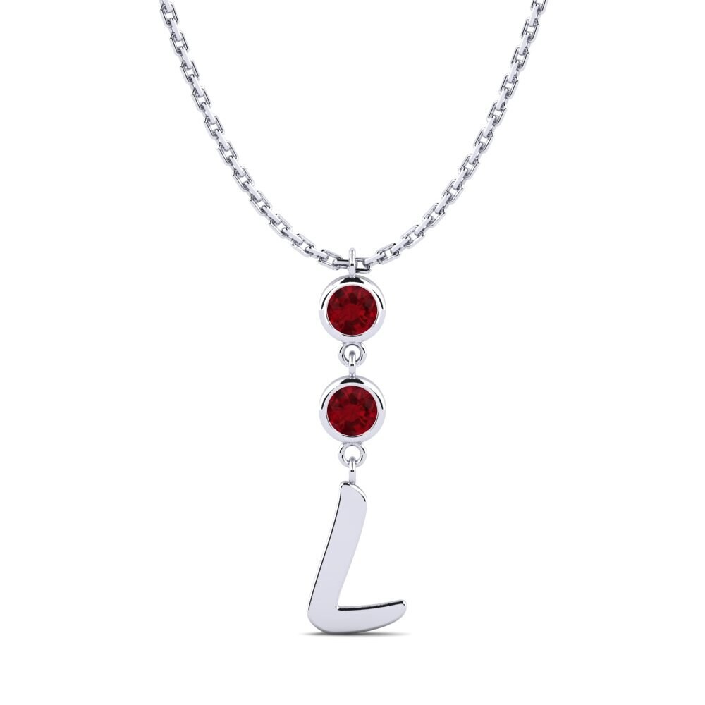 Rubin Damen halskette Janey L