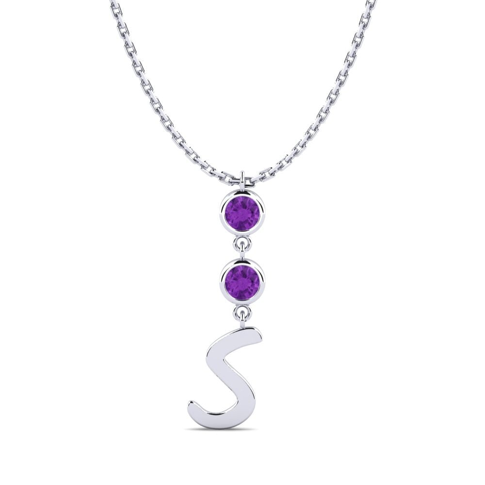Amethyst Damen halskette Janey S