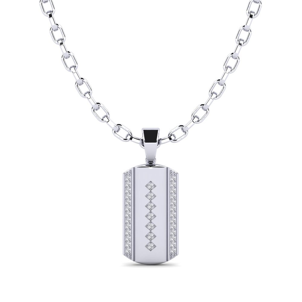 Diamond Men's Pendant Jawaher