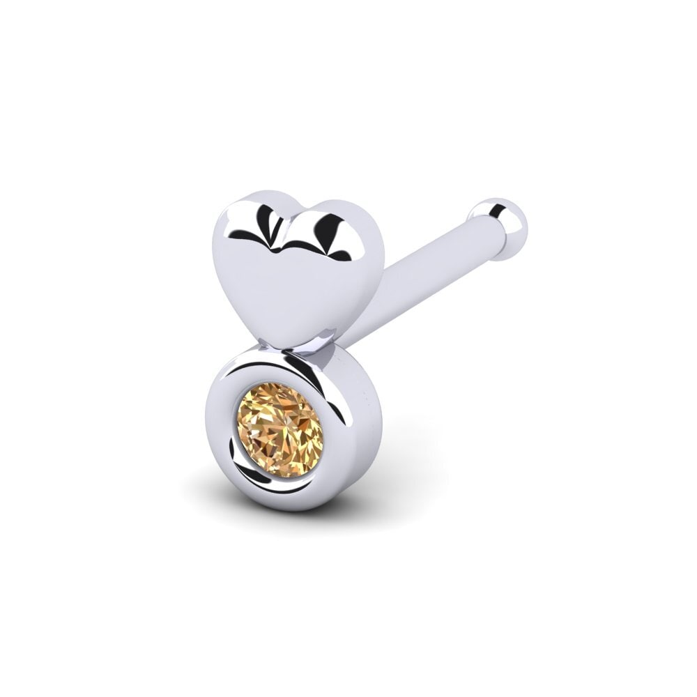 Diamant Brun Piercing Nez Jaybac