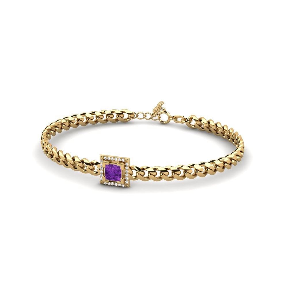 Amethyst Damen armband Jayla - Princess
