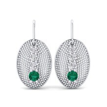 Fusion Emerald Earrings