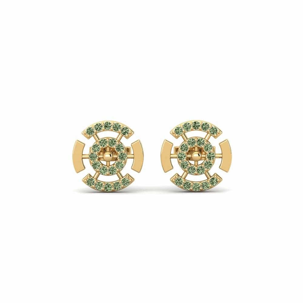 Green Diamond Women's Earring Jeanette