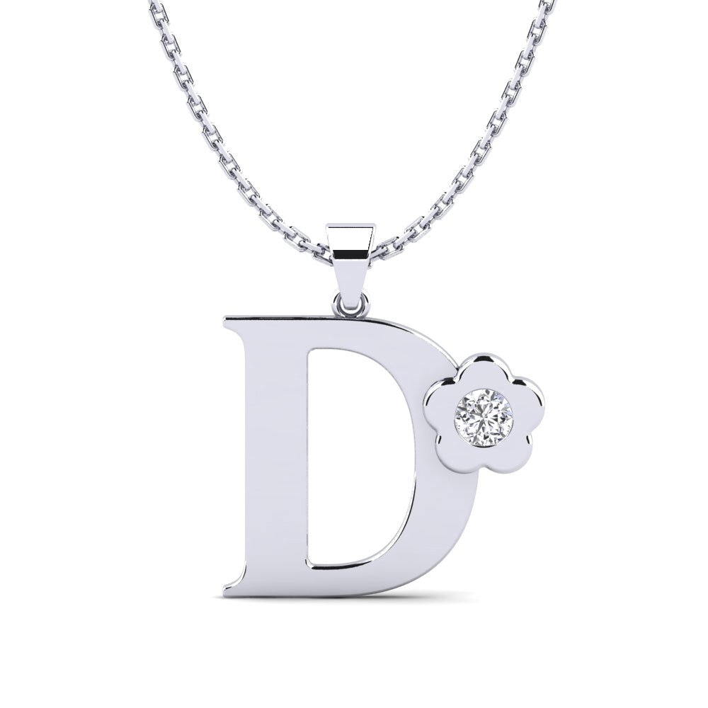 950 Palladium Damen anhänger Jeanmarie D