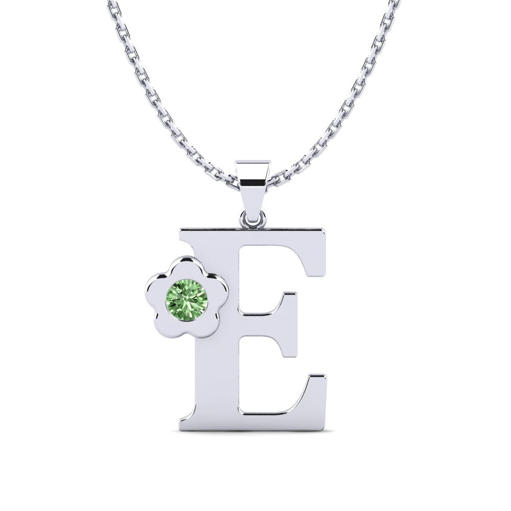 Grüner Diamant Damen anhänger Jeanmarie E