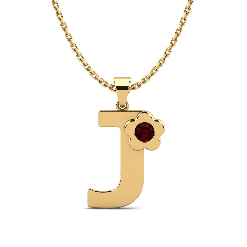 Granat Damen anhänger Jeanmarie J