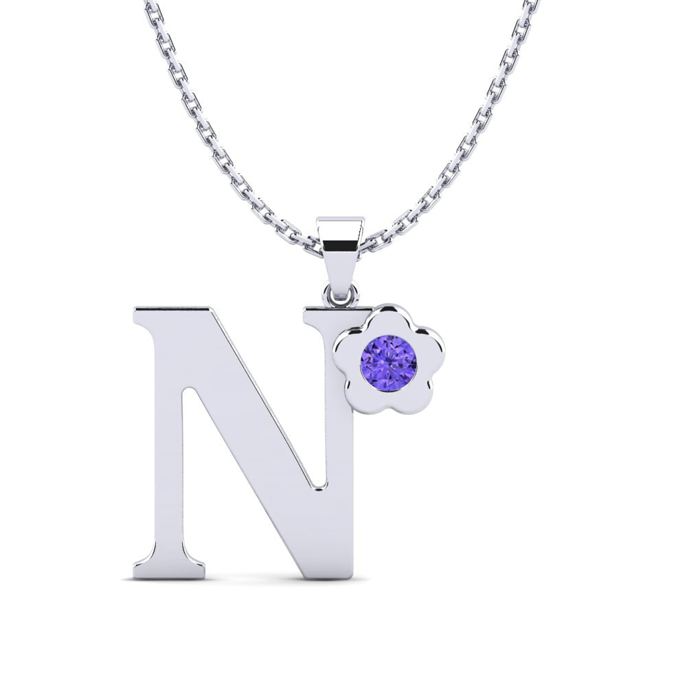 Round Tanzanite Women's Pendant Jeanmarie N