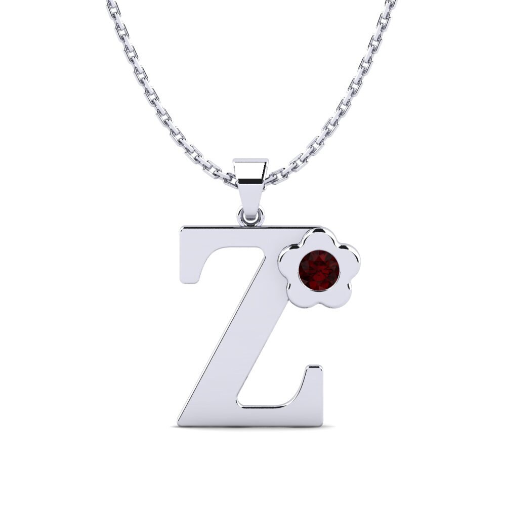 Granat Damen anhänger Jeanmarie Z