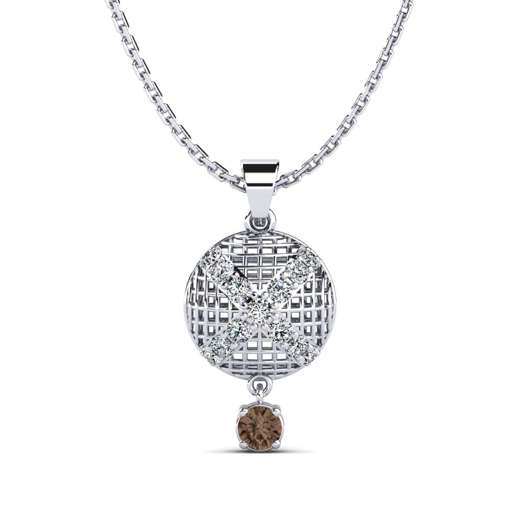 Smoky Quartz Women's Pendant Jeannie