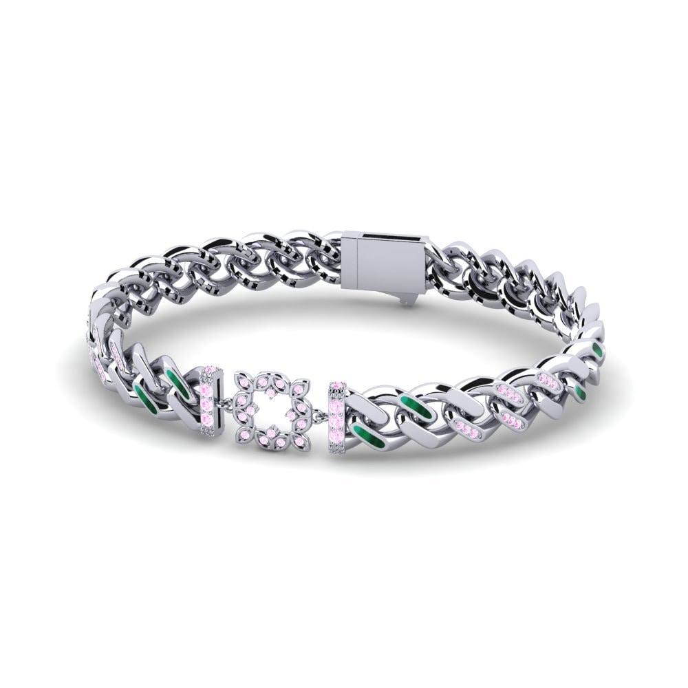 Pink Sapphire Women's Bracelet Jeanspard