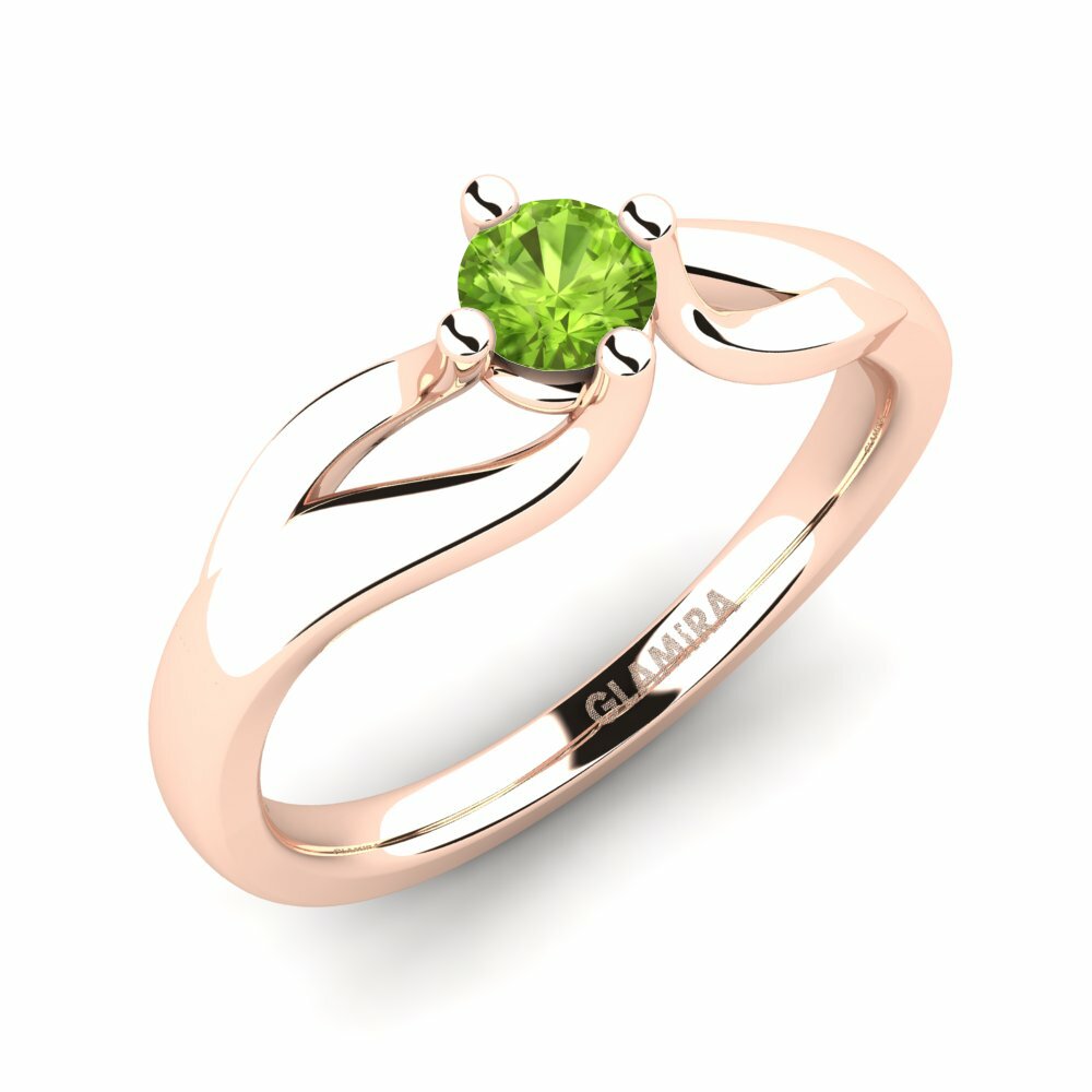 18K Rood Goud Verlovingsring Jeffrey