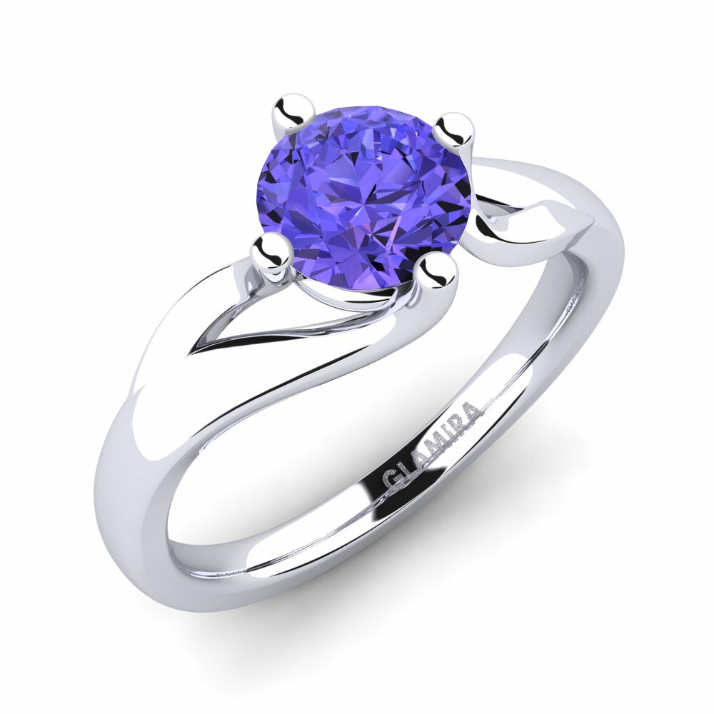 Tanzanite Engagement Ring Jeffrey 1.0 crt