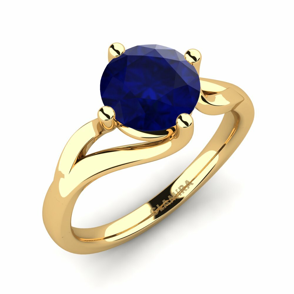 Forlovelsesring Jeffrey 1.6 crt Safir