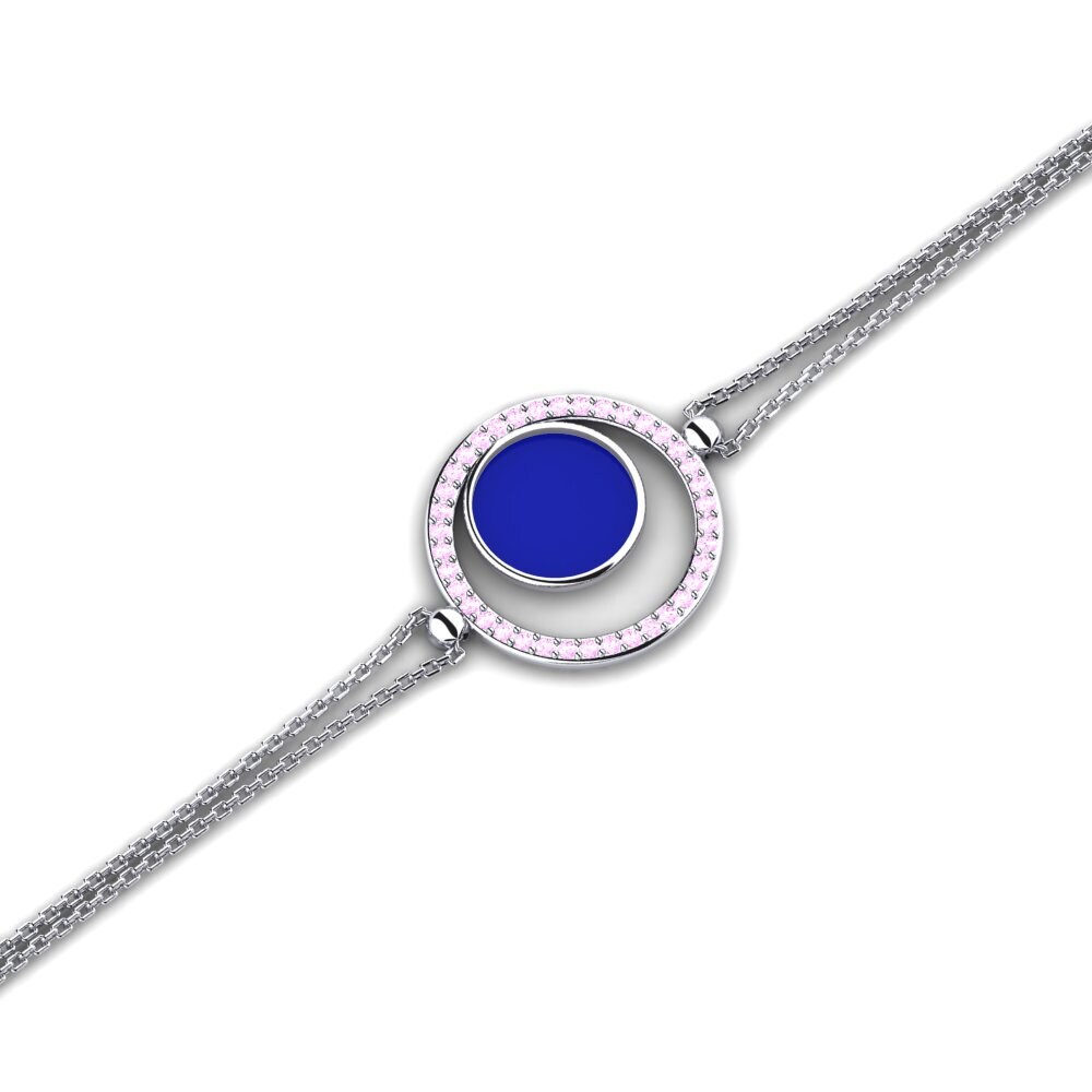 Pink Sapphire Women's Bracelet Jelab