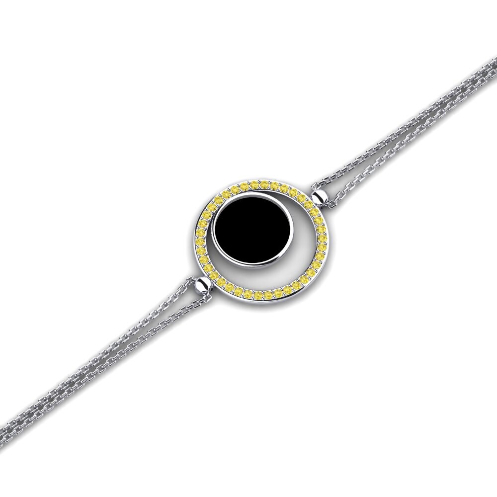 Yellow Sapphire Women's Bracelet Jelab