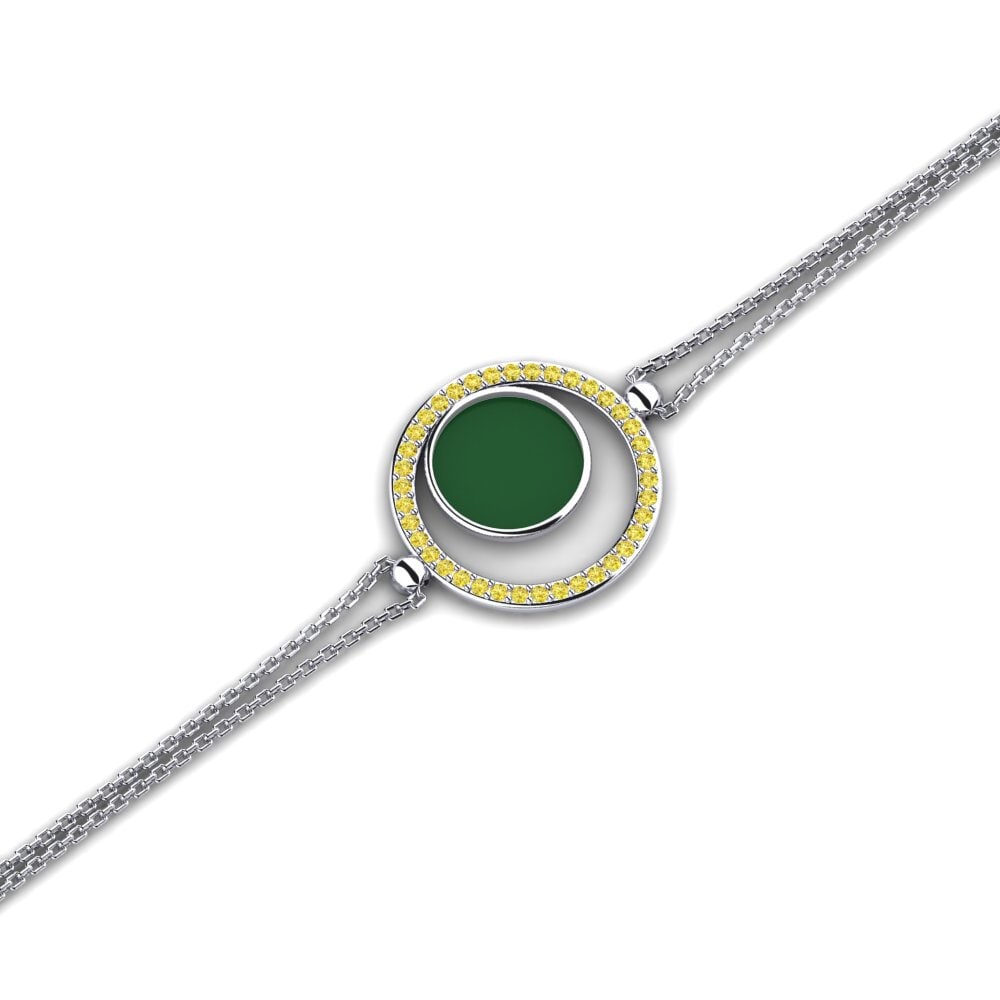 Yellow Sapphire Women's Bracelet Jelab
