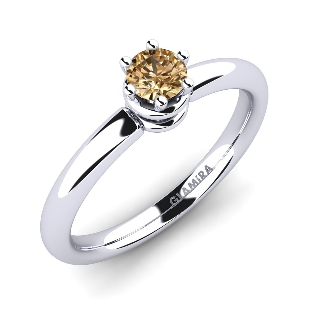 Brown Diamond Engagement Ring Jemma