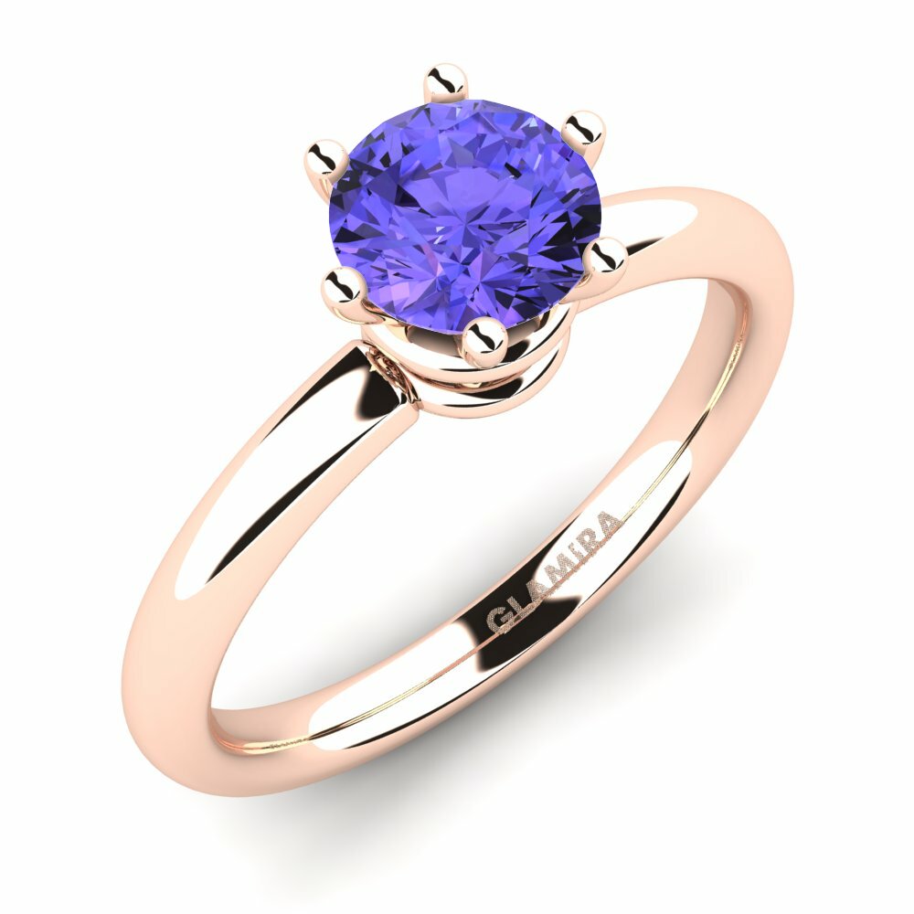 9ct Rose Gold Engagement Ring Jemma 0.8 crt