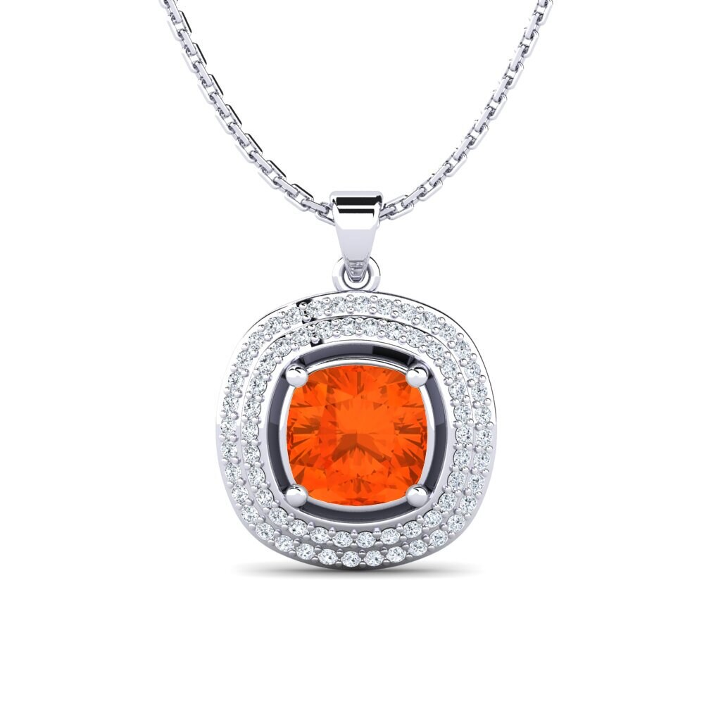 Fire Opal Women's Pendant Jenacis