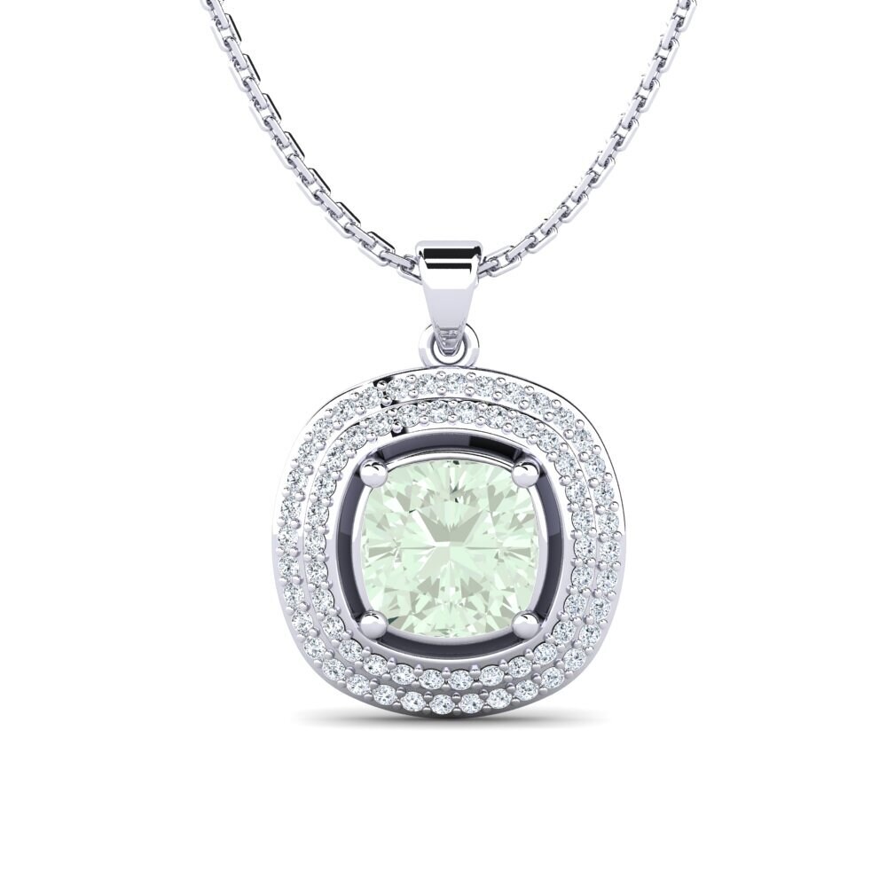 Green Amethyst Women's Pendant Jenacis