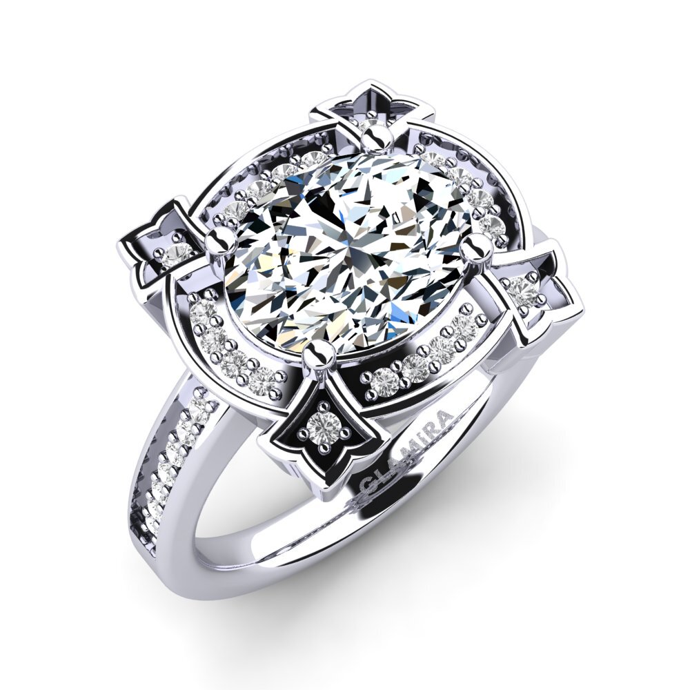 Zirconia Engagement Ring Jenavecia