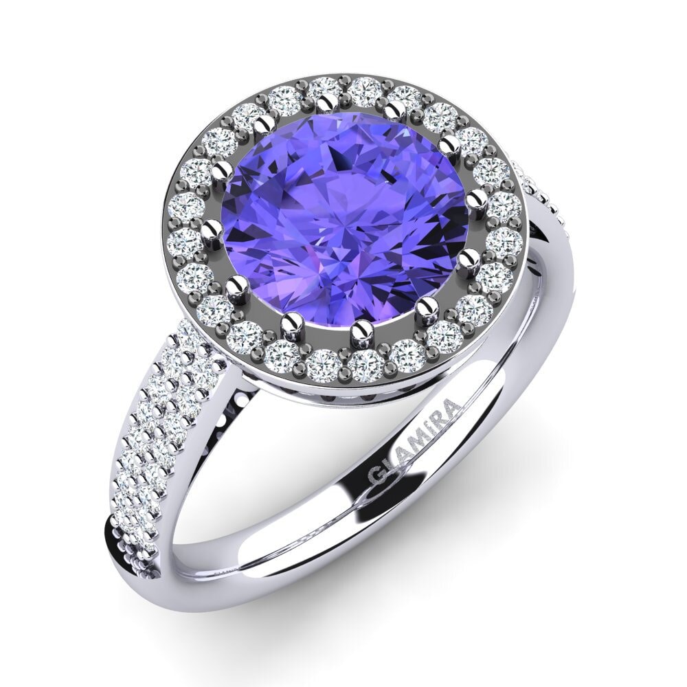 Tanzanite Engagement Ring Zebo