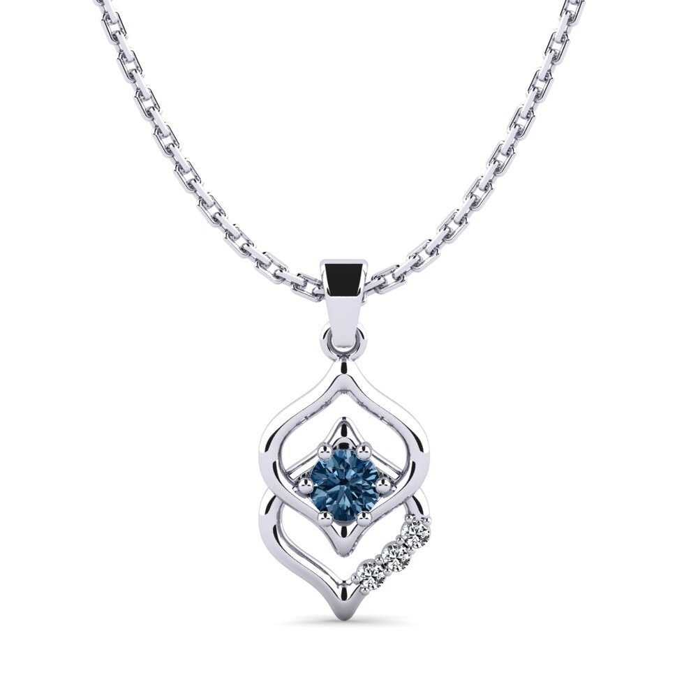 Blue Diamond Women's Pendant Jenisper