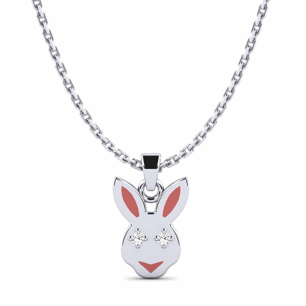 Moissanite Pendentif pour enfant Jenni