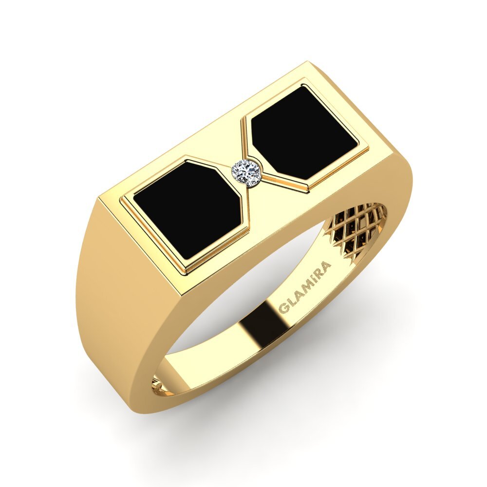 18ct Yellow Gold Men's Ring Jennine