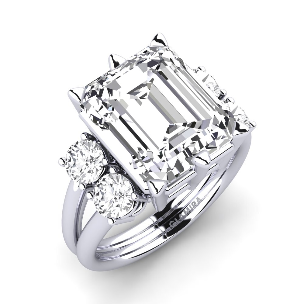 950 Platinum Lab Grown Diamond Ring Jensine