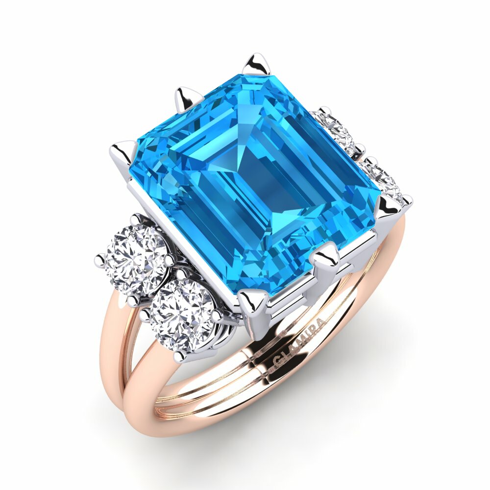 Red white and blue ring best sale