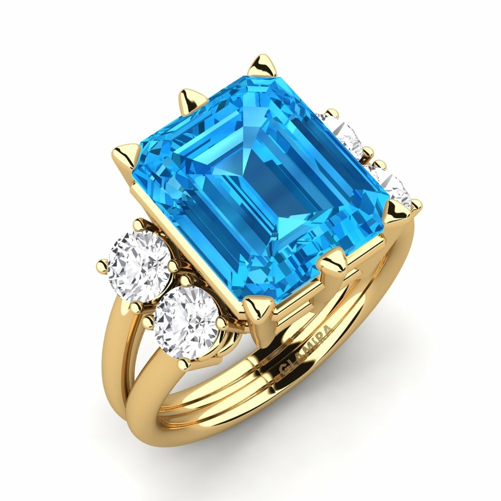 Blue Topaz Ring Jensine