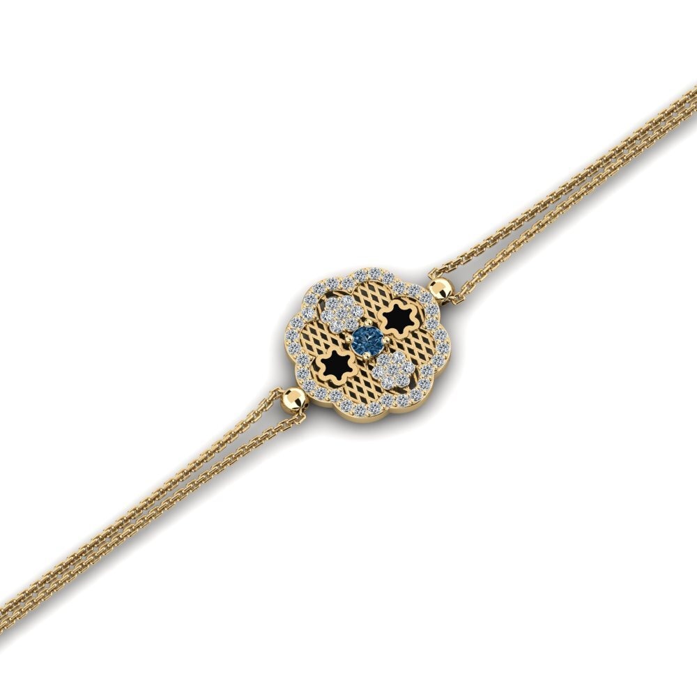 Blue Diamond Women's Bracelet Jerber