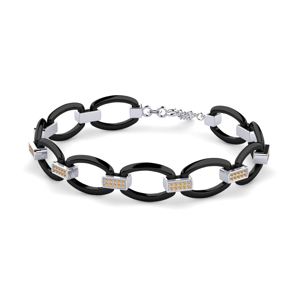Diamante café Pulsera de Mujer Jere