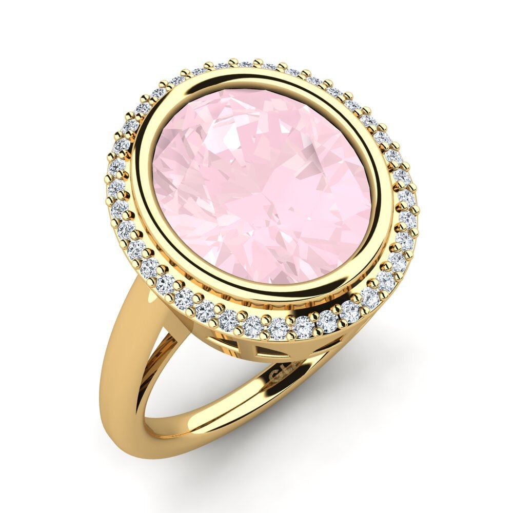 Rose Quartz Ring Jermelia