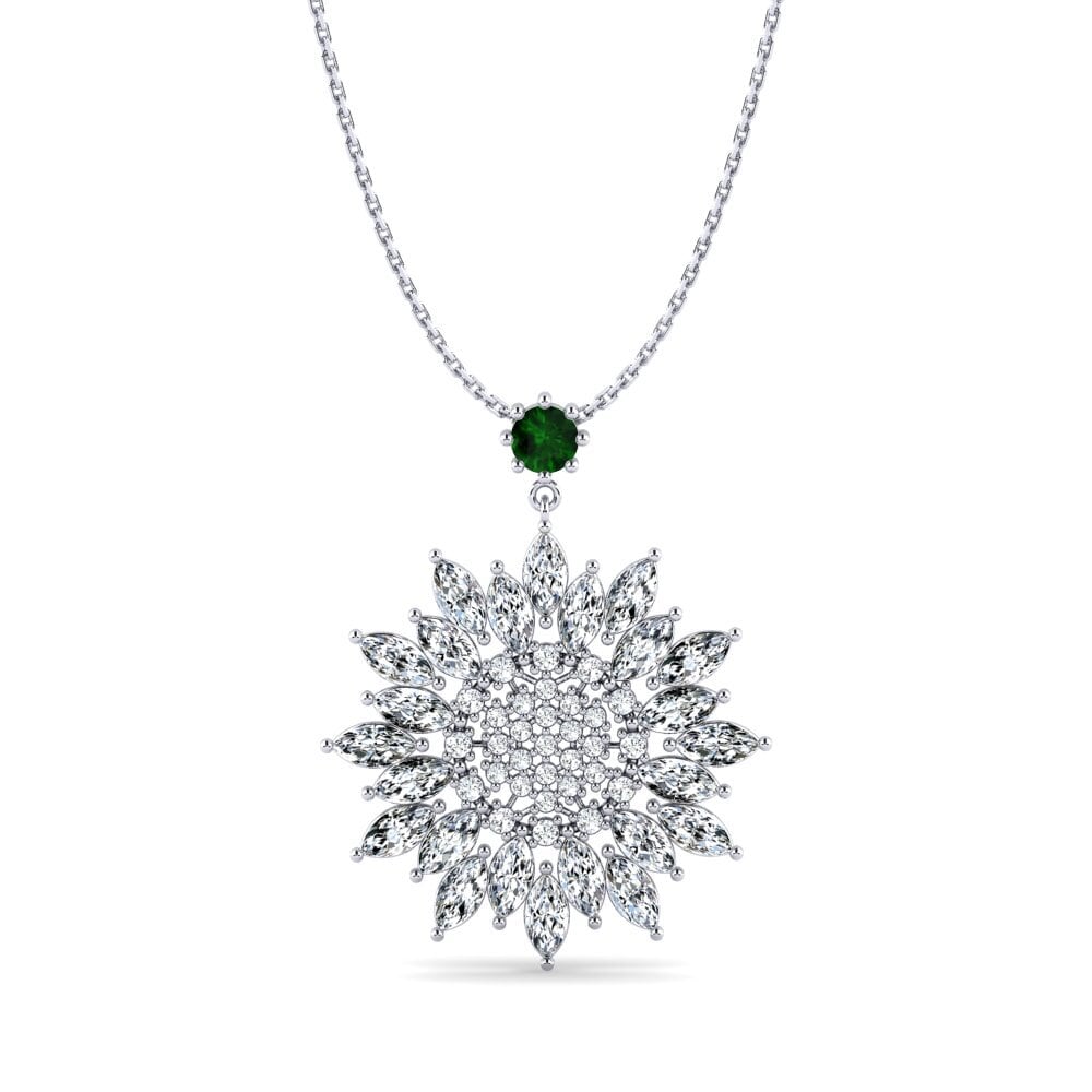 Green Tourmaline Women's Pendant Jerrad