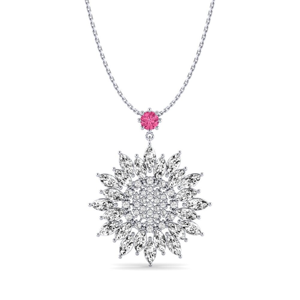 Pink Tourmaline Women's Pendant Jerrad