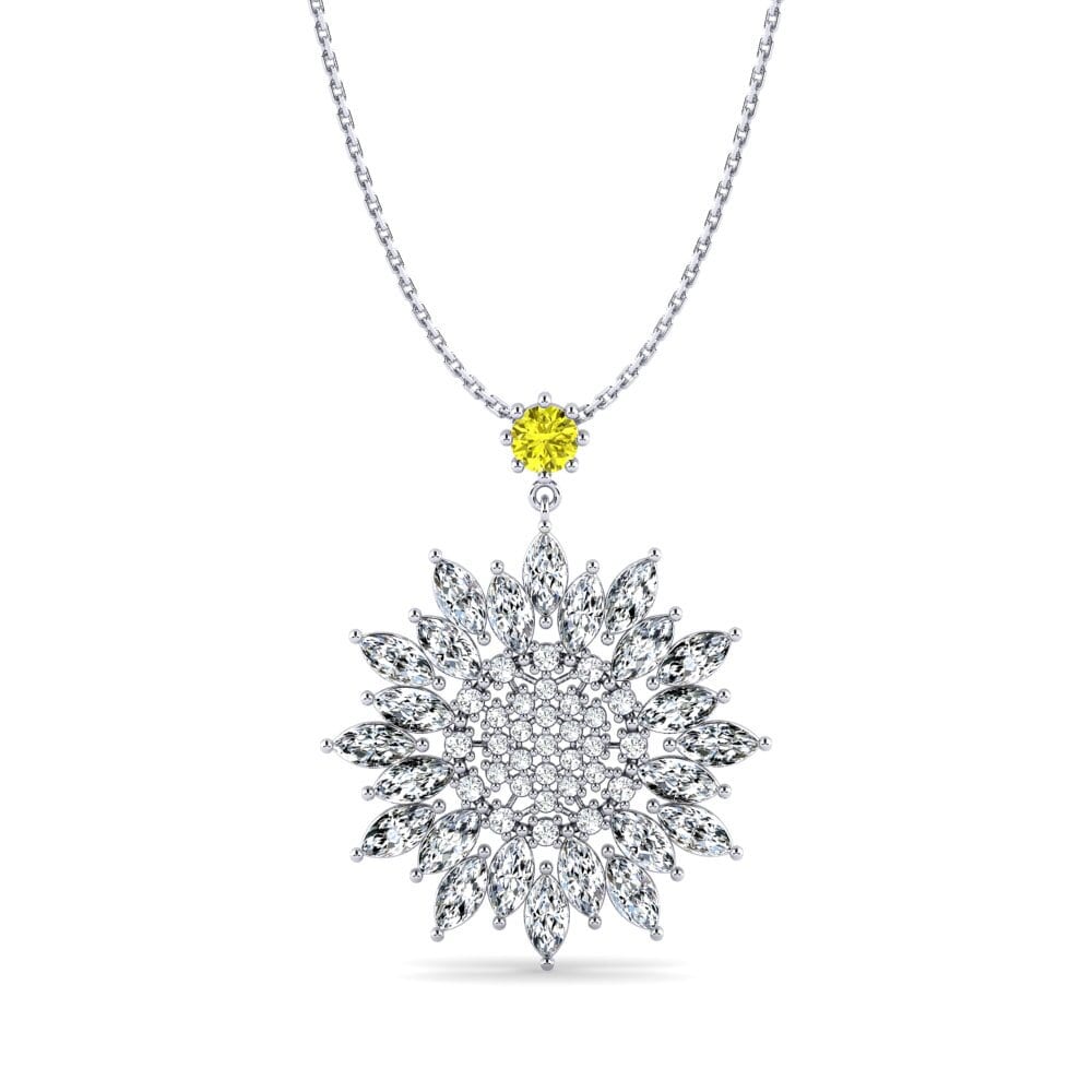 Yellow Diamond Women's Pendant Jerrad