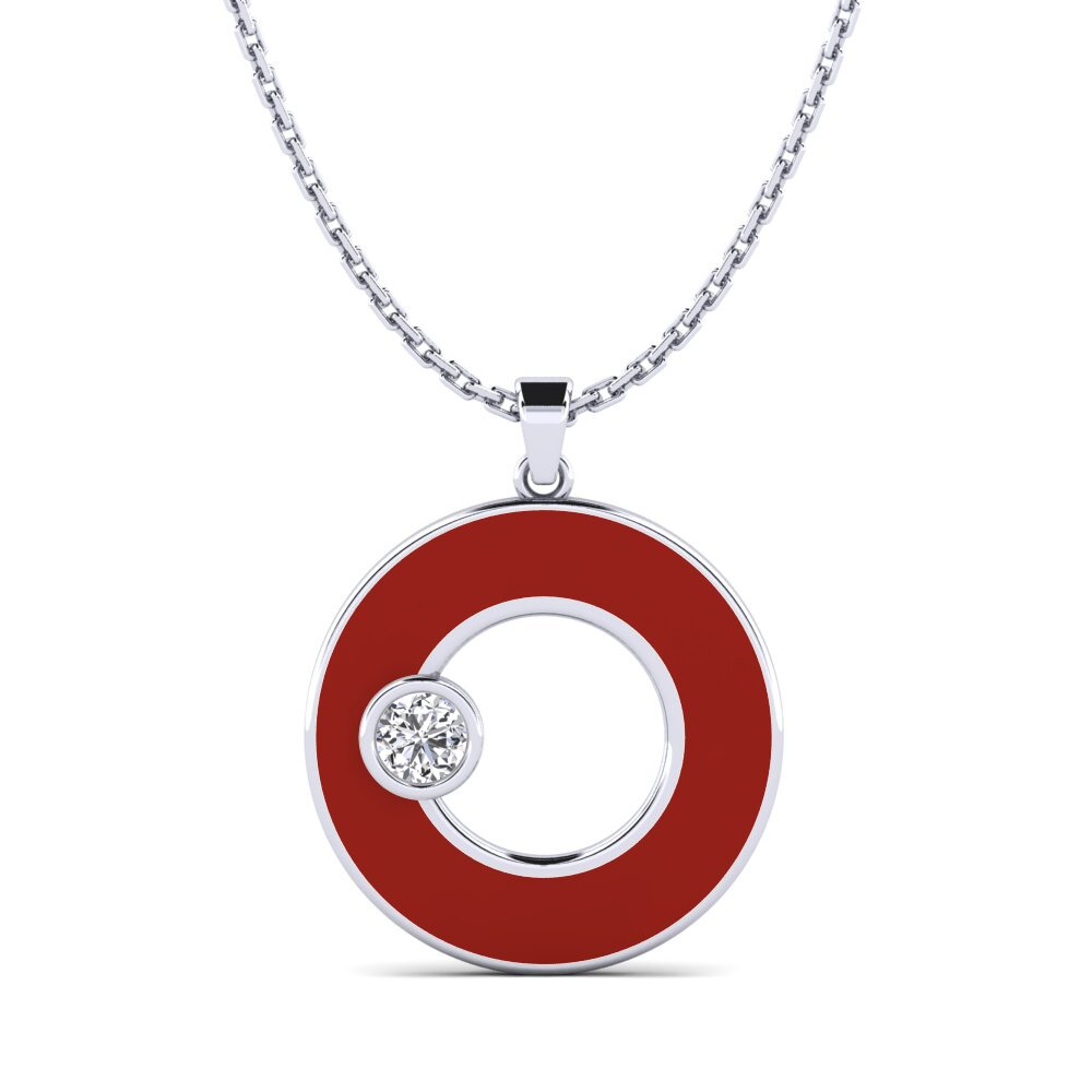 White Silver Women's Pendant Jeunary