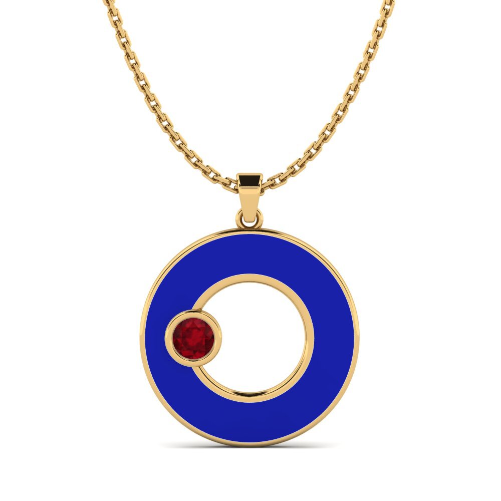 Ruby Women's Pendant Jeunary