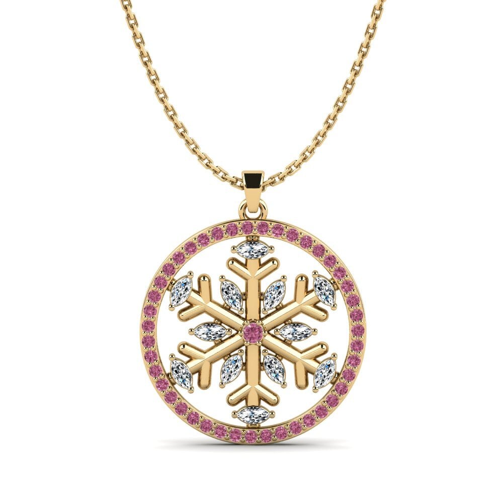 Rhodolite Garnet Women's Pendant Jewa
