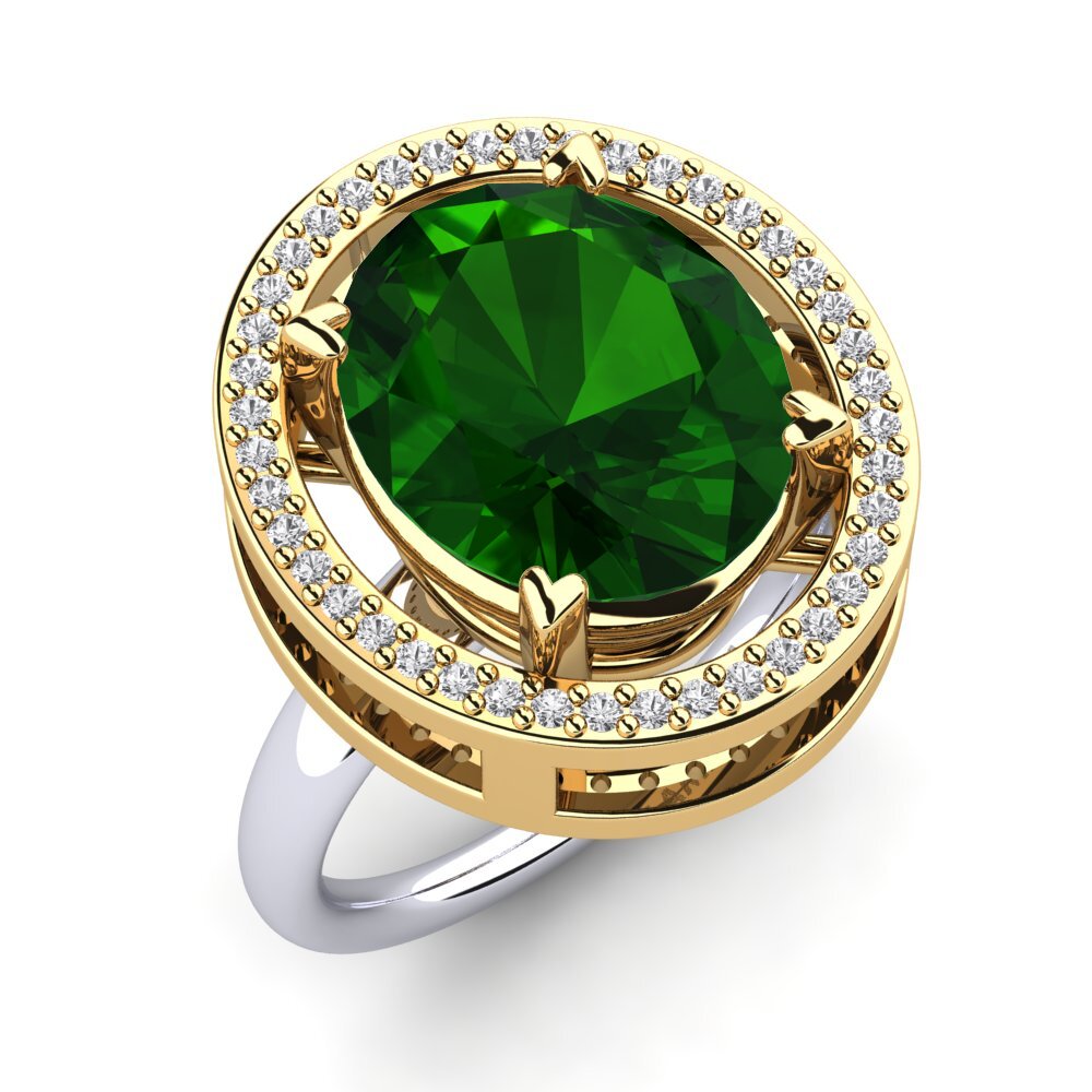 14K Geel & Wit Goud Ringen Jhamilet