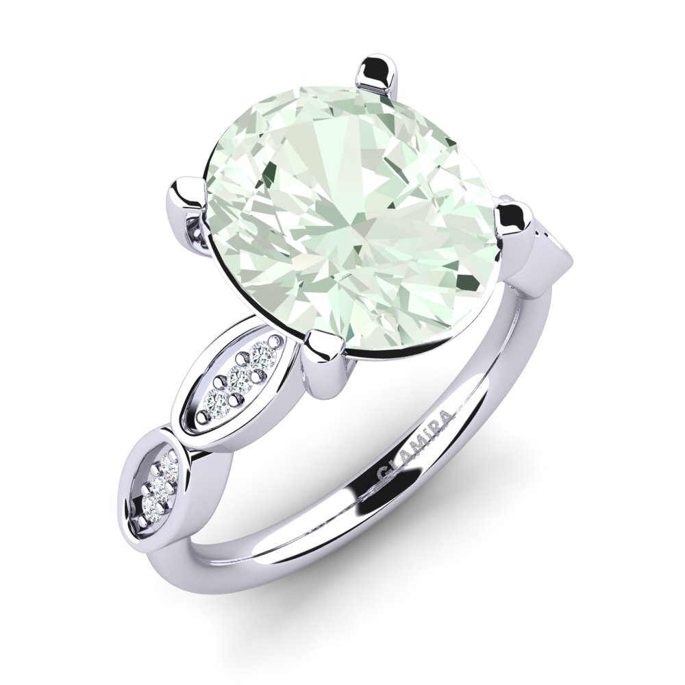 Green Amethyst Ring Jidenna