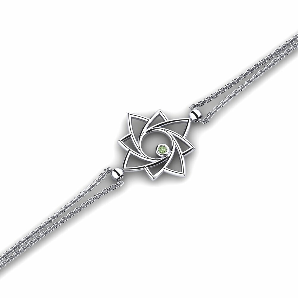 Diamant Vert Bracelet pour femme Jintonicas