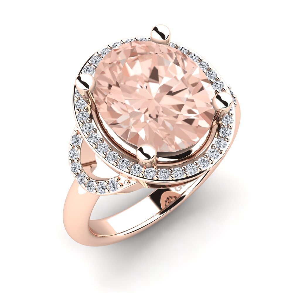 14ct Rose Gold Morganite Ring Jocarol