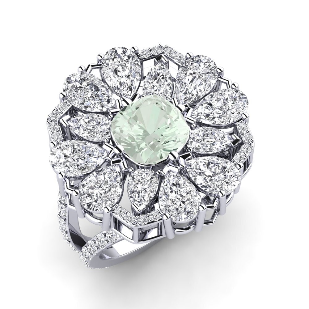 Green Amethyst Ring Joeann