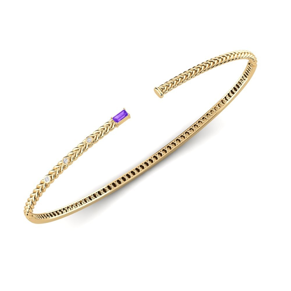 Améthyste Bracelet de paume Jokull
