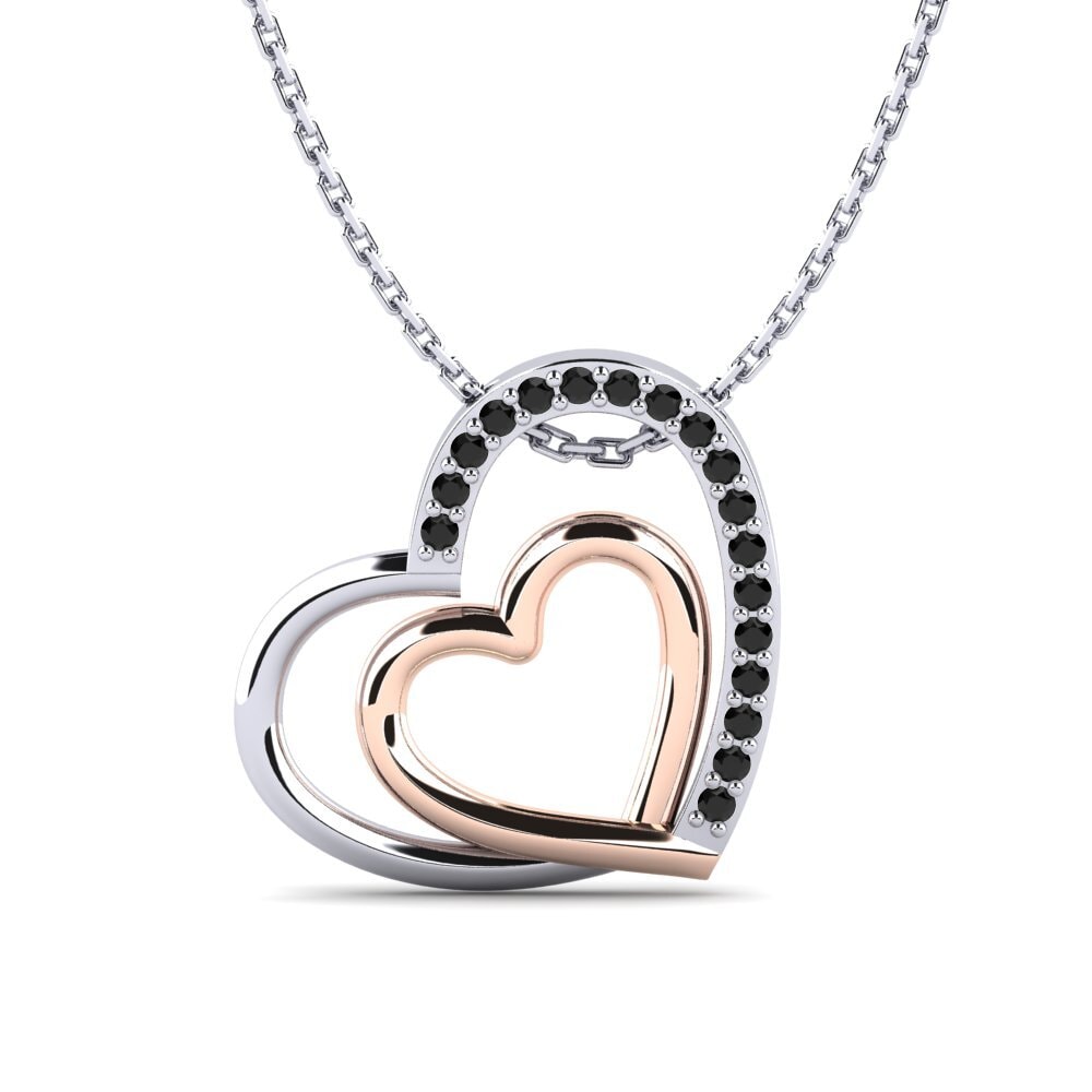 Black Sapphire Women's Necklace Jolandi