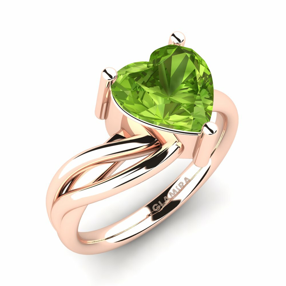 18K Rood Goud Verlovingsring Jolene