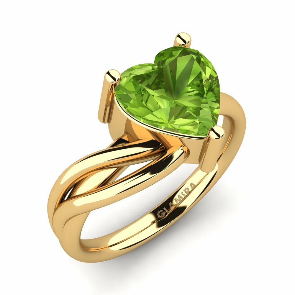 Bague de fiançailles Jolene Or Jaune 585